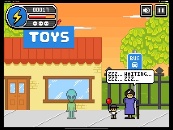 Zie Invades Earth screenshot