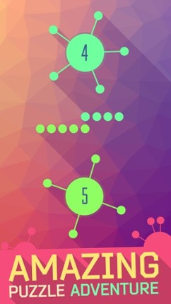 1200: Double Hit - Two Color Dots Addictive Puzzle Image