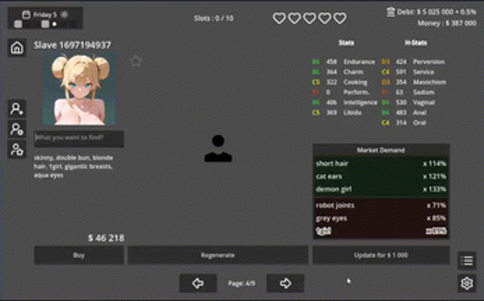 Character Matrix Image