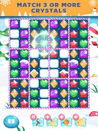Crystal Smash - Match &amp; Shoot screenshot