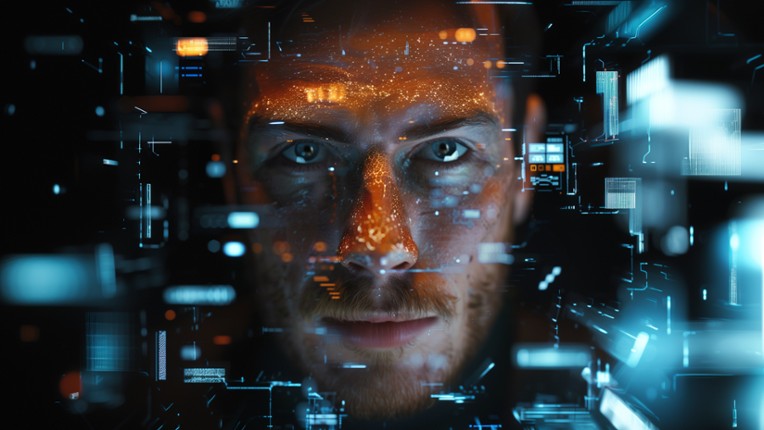 Cyberpunk Hacker Image