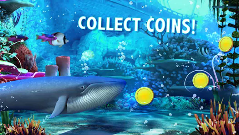 Blue Whale Simulator - Game screenshot