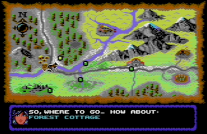 Briley Witch Chronicles (C64) Image