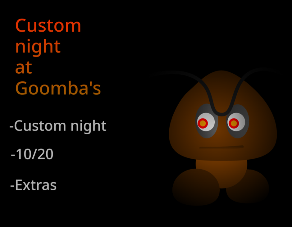 Games like Custom Night at Goomba's