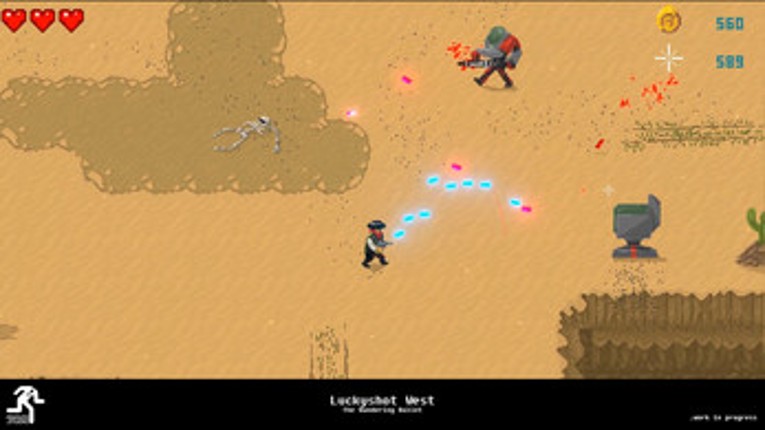 Luckyshot West - The Wandering Bullet Image
