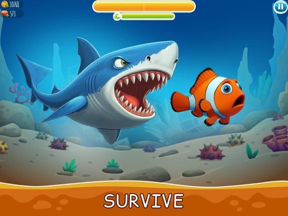 Hungry Ocean: Fish Eater Game Image