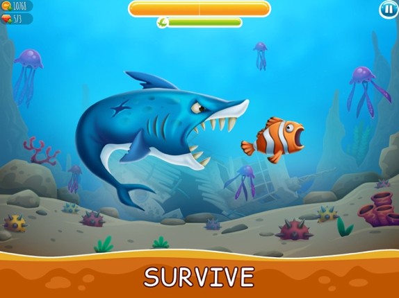Hungry Ocean: Fish Eater Game Image