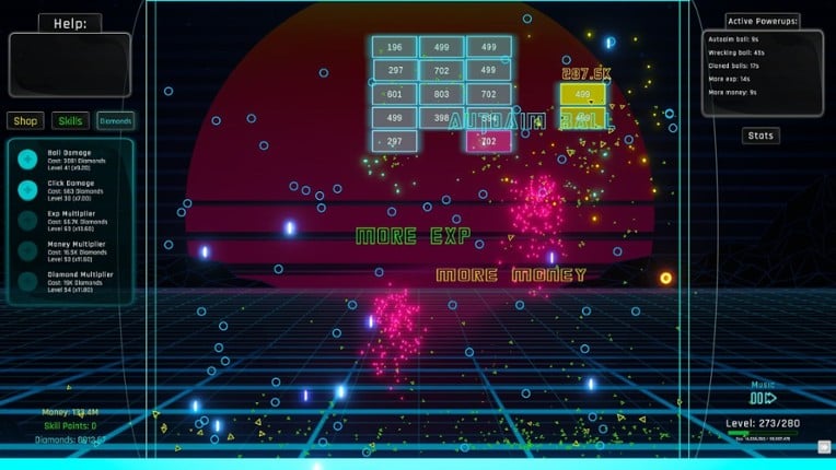 Idle Breakanoid screenshot