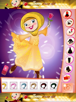 Joory Dress Up Style for girls لعبة تلبيس العروسة جوري للبنات screenshot