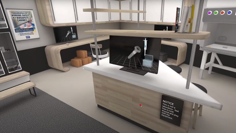 LabTrainingVR: Personal Protective Equipment Edition screenshot