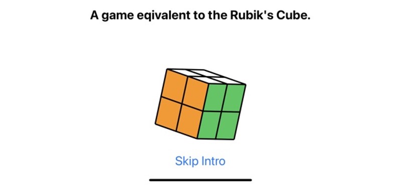 Lateral Cube-Like Rubik's Cube screenshot