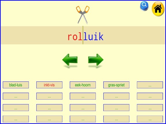Lettergrepen1 screenshot