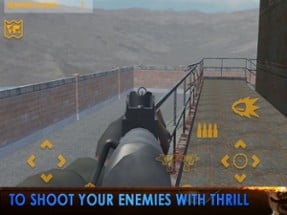 Machine Gun Shooting Strike Image