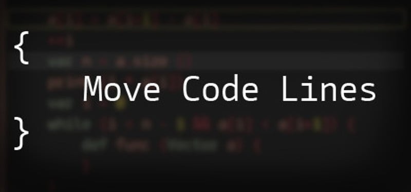 Move Code Lines Game Cover