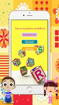 Phonics Kindergarten 1st Grade English Worksheets Image