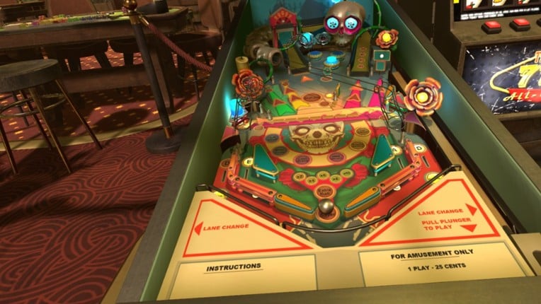 Pinball Inside: A VR Arcade Game screenshot