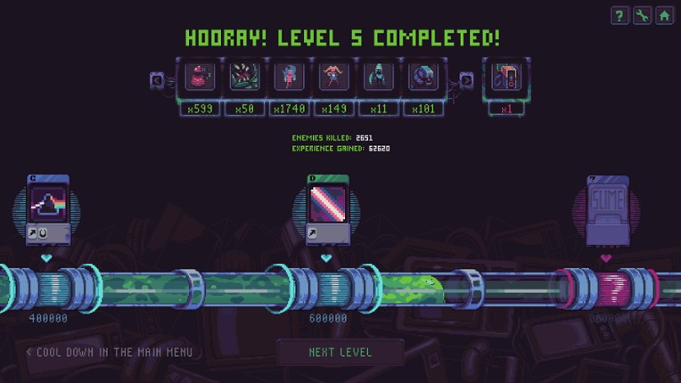 Slime 3k: Demake screenshot