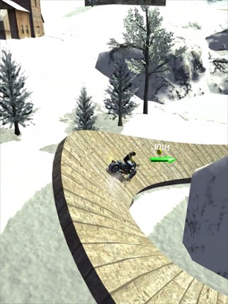 Slingshot Stunt Biker Image