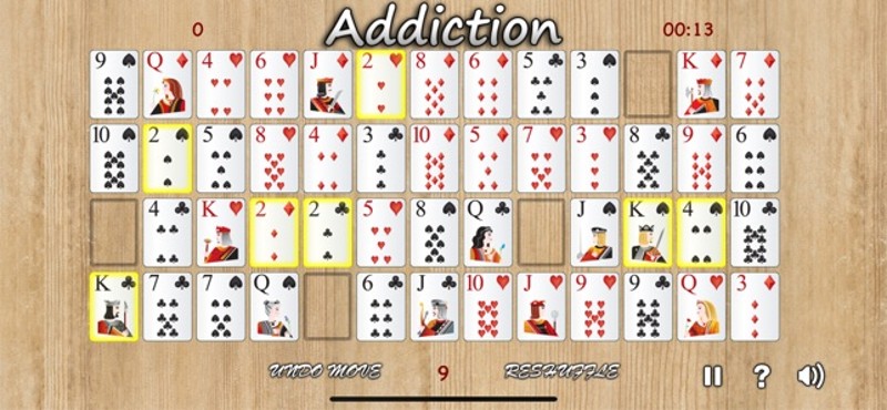 Addiction Solitaire Go screenshot