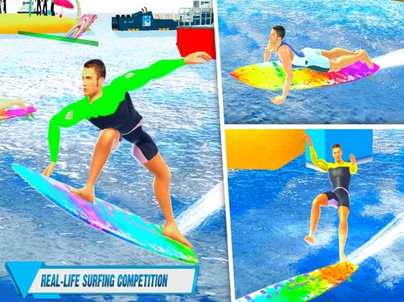 Beach Water Surfing Fun Race screenshot
