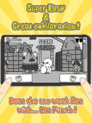 CatPunch! -Cat VS Rat! screenshot