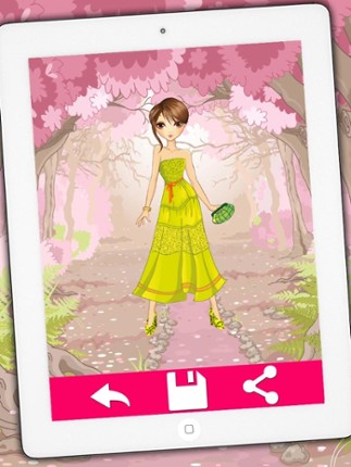 Fashion dress for girls - Games of dressing up fashion girls screenshot