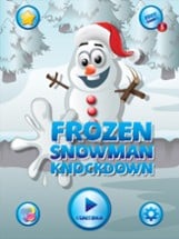 Frozen Snowman Knockdown Image