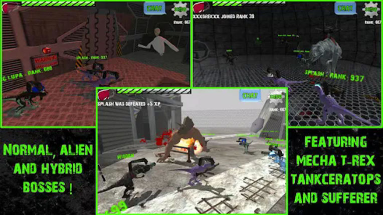 Raptors Online - Gun Dinosaurs Image