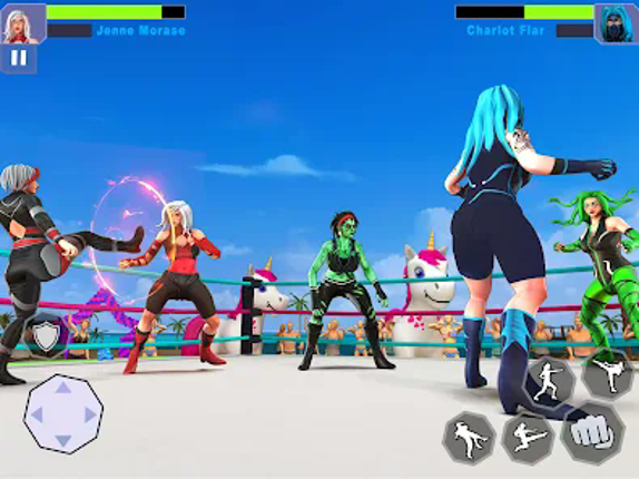 Bad Girls Wrestling Game screenshot