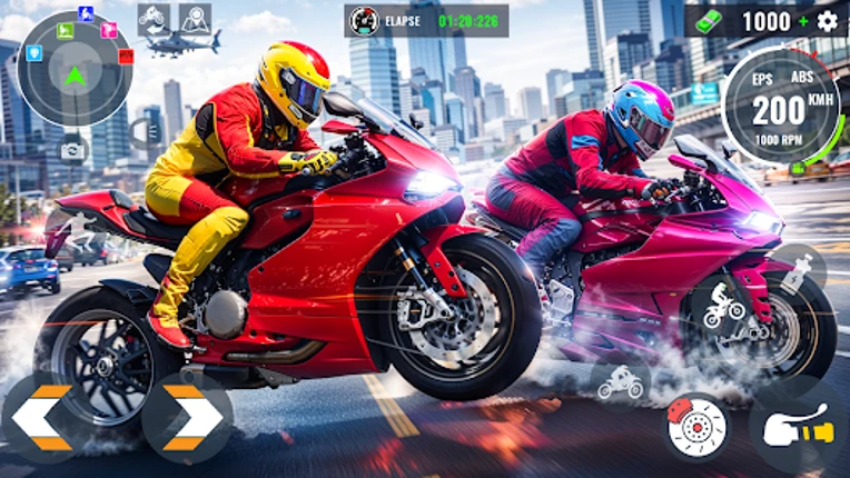 Open World Bike Racing Game Image