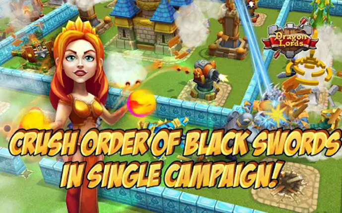Dragon Lords: 3D strategy screenshot