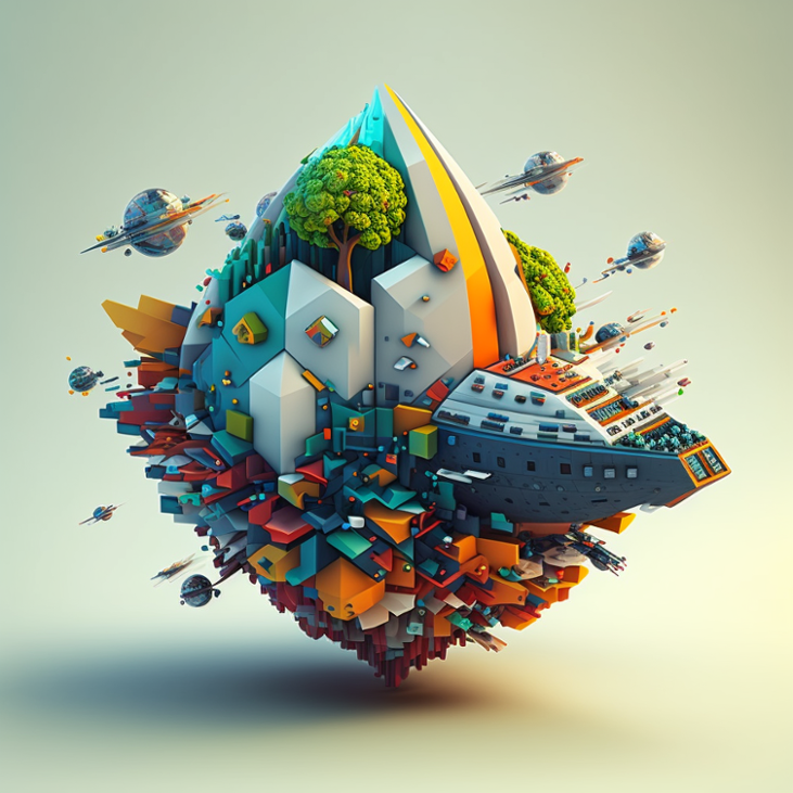 Games like Color World: Build, Paint