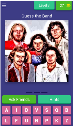 Guess The Band Quiz Game Free screenshot