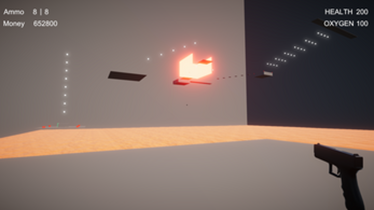 Untitled parkour shooter game screenshot