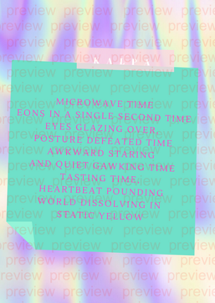 When Thought Runs Away Zine Image