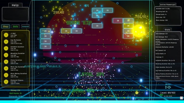 Idle Breakanoid screenshot