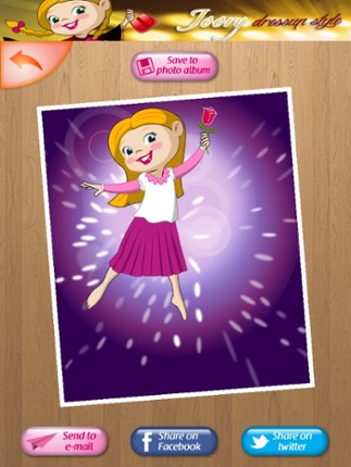 Joory Dress Up Style for girls لعبة تلبيس العروسة جوري للبنات screenshot