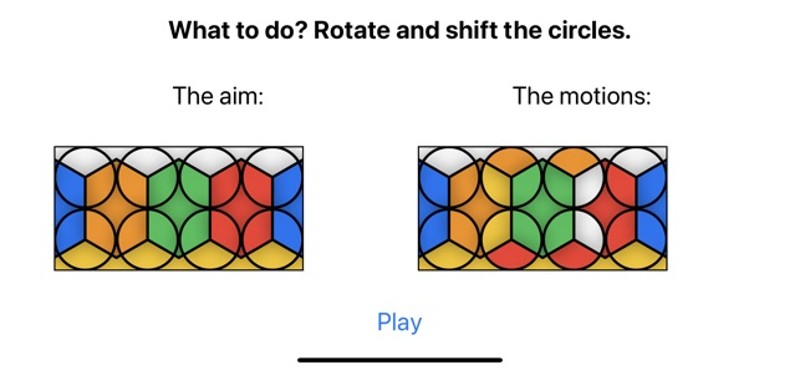 Lateral Cube-Like Rubik's Cube screenshot