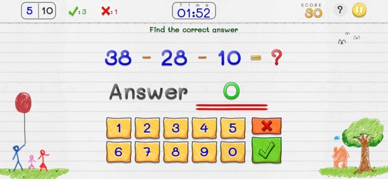 Math Game collection for You screenshot