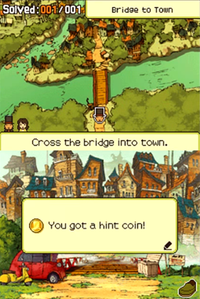 Professor Layton and the Last Specter screenshot