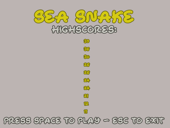 Sea Snake (C++ / SFML) Image