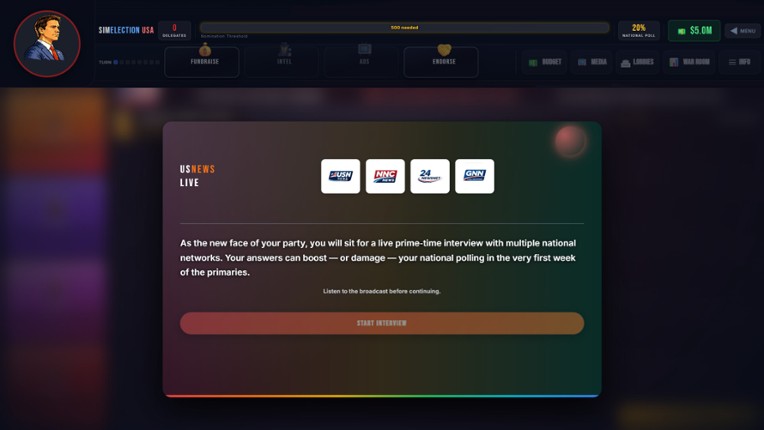 SIM Election USA Image