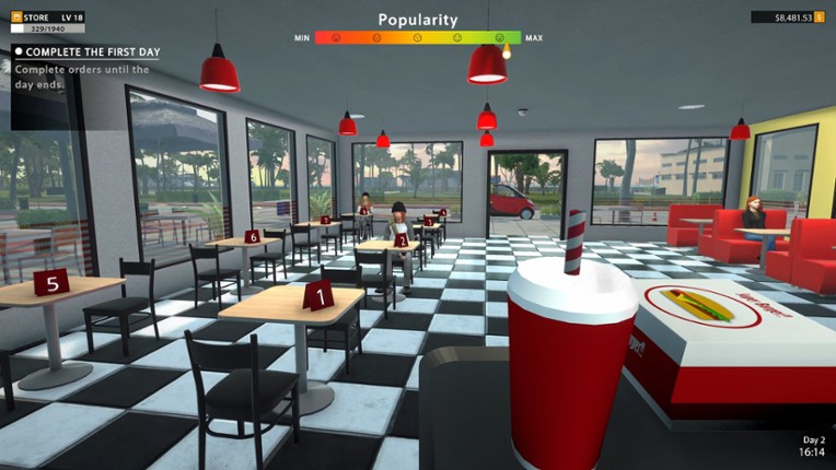 Street Food Restaurant Owner screenshot