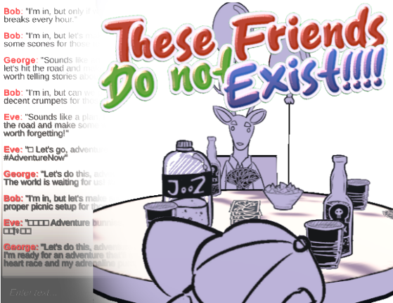 These Friends Do Not Exist Game Cover