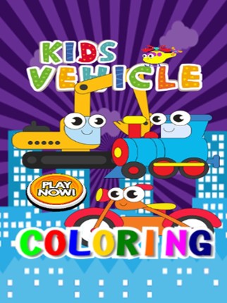 Vehicle color book free crayon games for toddler 2 Image