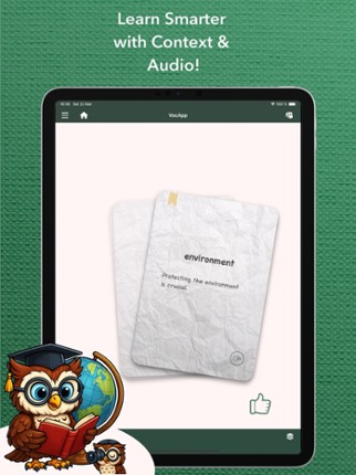 Vocabulary Flashcards - Vocabu screenshot