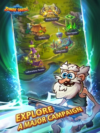 ZombieSmash! Idle Saga screenshot