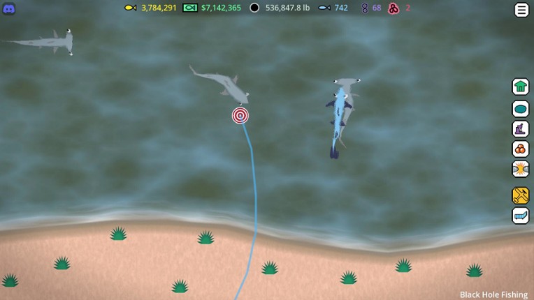 Black Hole Fishing screenshot