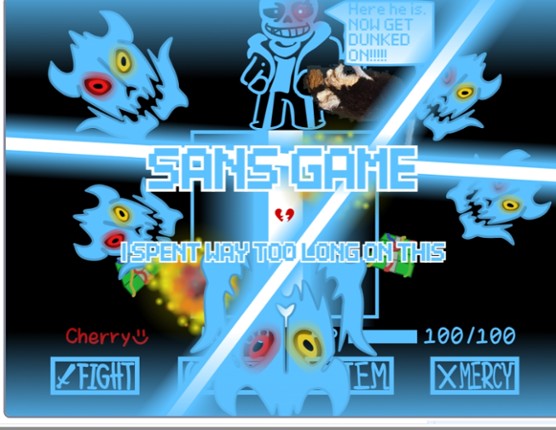 Blue Sans Image