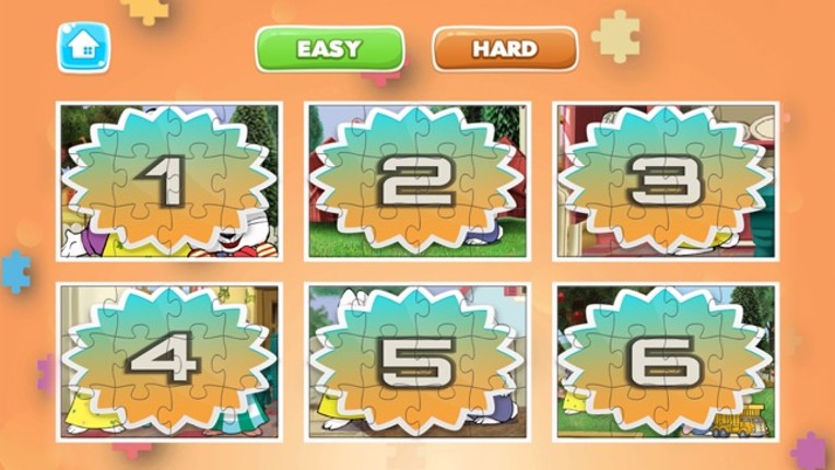Cartoon Puzzle – Jigsaw Puzzles Box for Max and Ruby - Kids Toddler and Preschool Learning Games Image